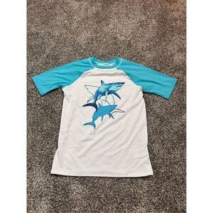 ‼️sale‼️Lands End rash guard size 10/12 C33-32